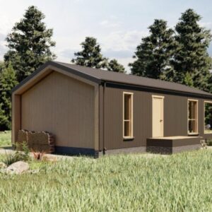 Каркасный дом 12х7 м Barn House